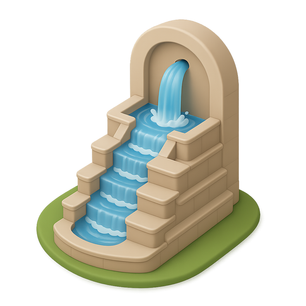 Staircase Fountain