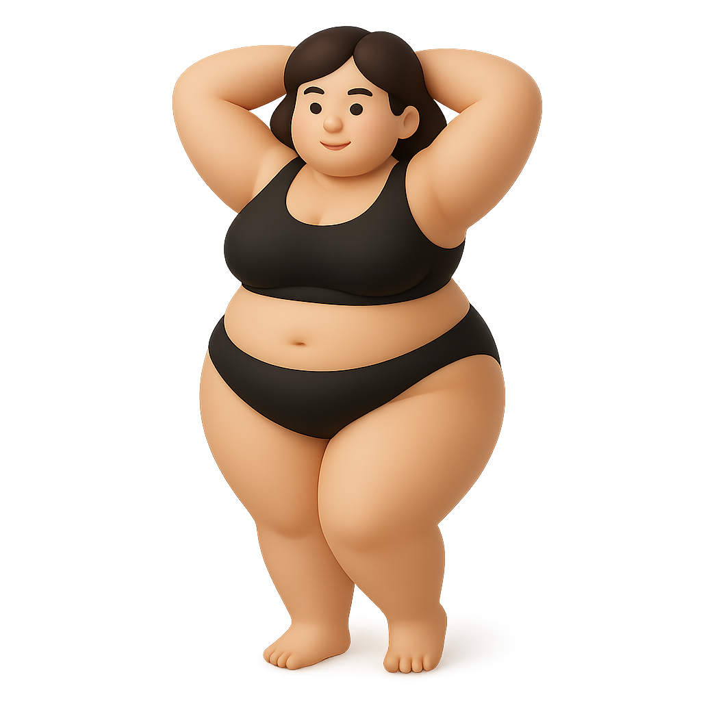 Plus-sized Model