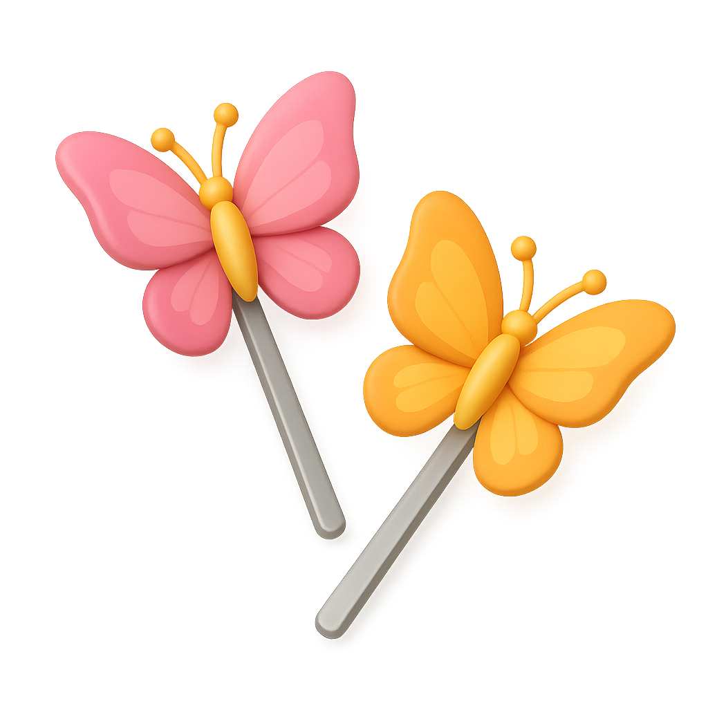 Butterfly Hairpins