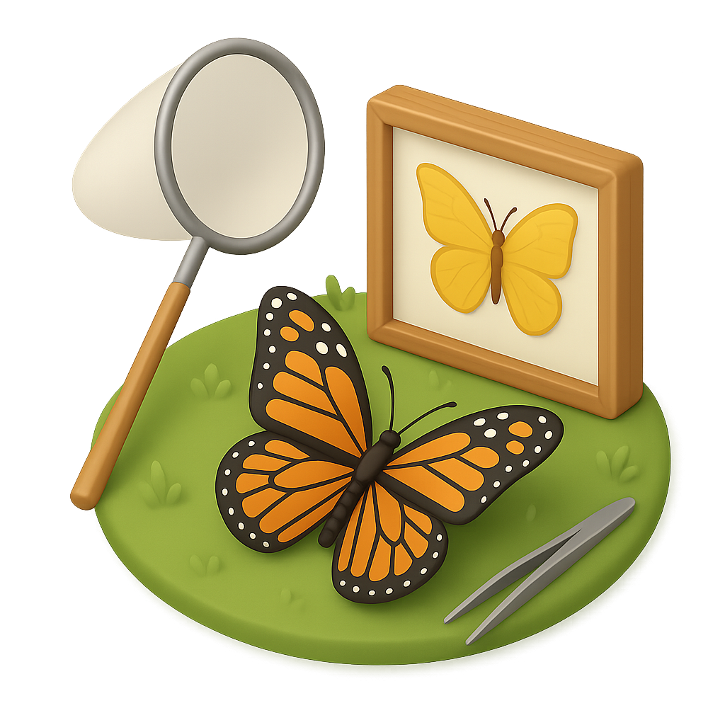 Butterfly collecting