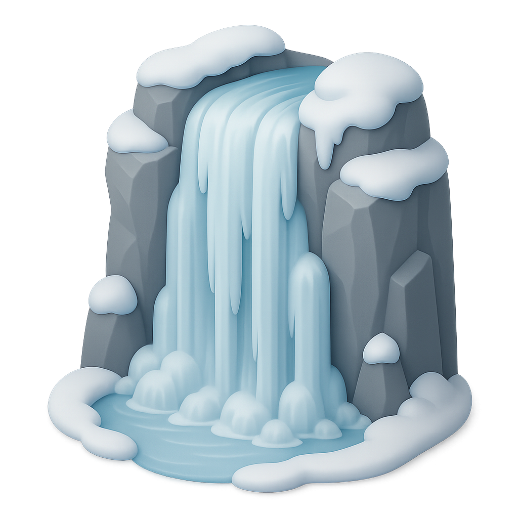 Frozen Waterfall