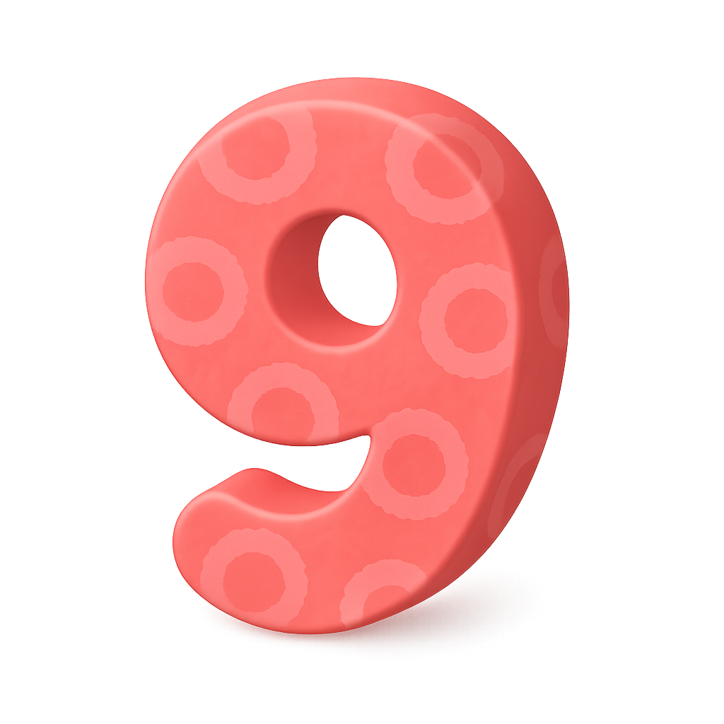 Number Nine (9)