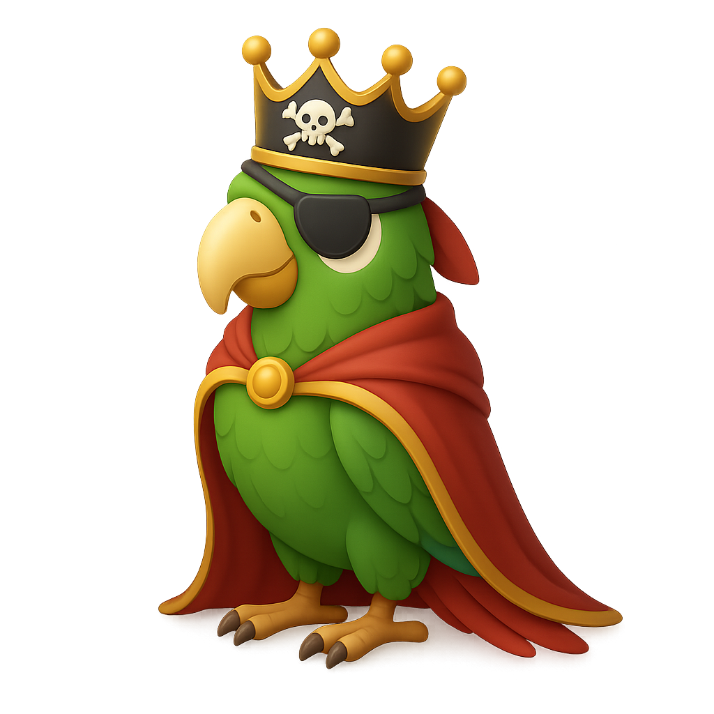 Pirate Parrot King