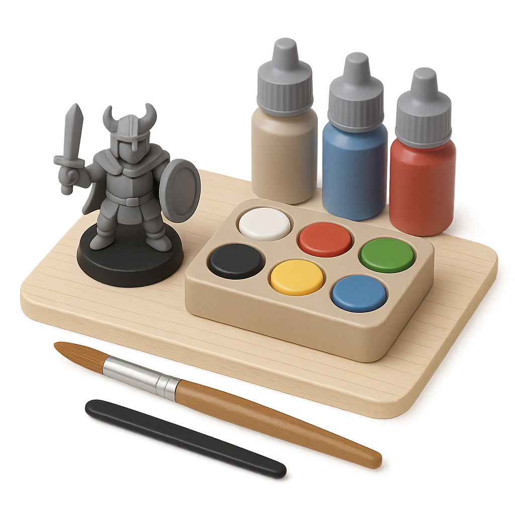 Tabletop Miniature Painting Kit