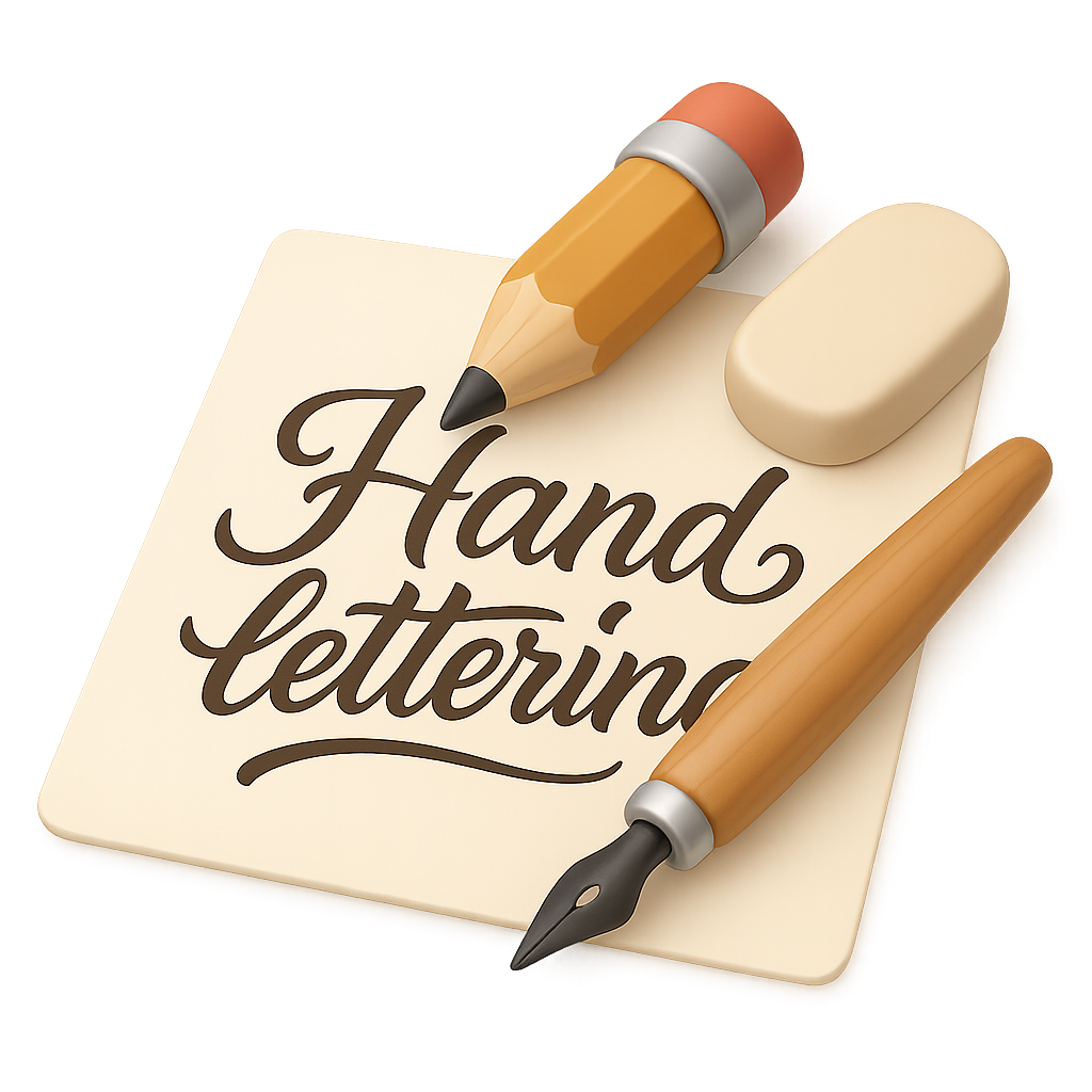 Hand lettering