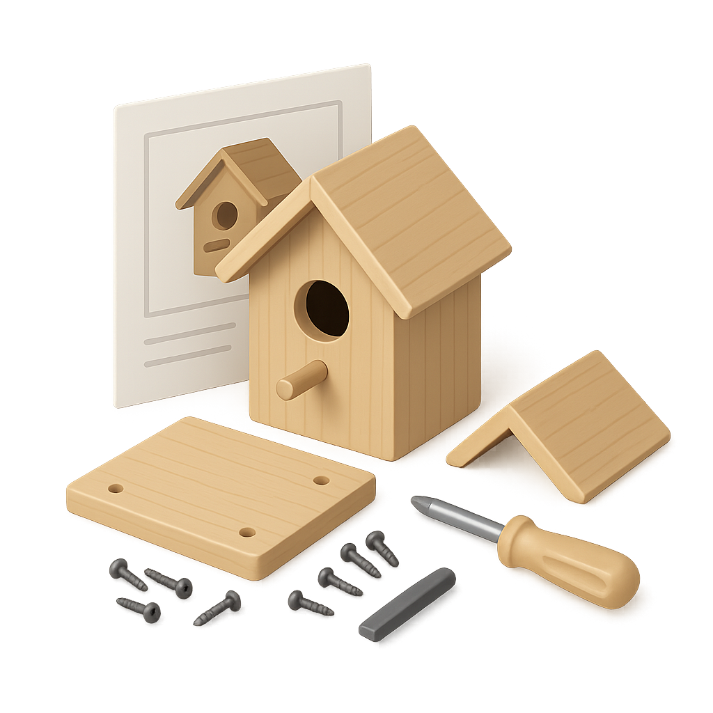 Birdhouse Building Kit