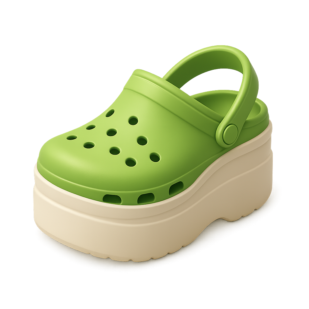 Platform Crocs