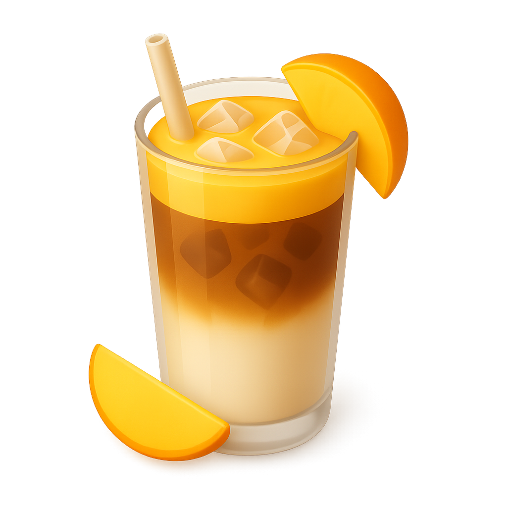 Mango Sticky Iced Latte
