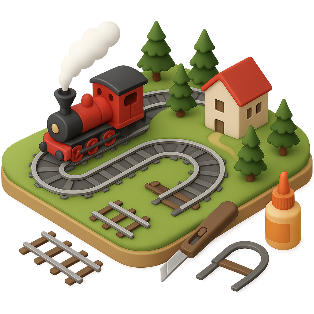 Model train building