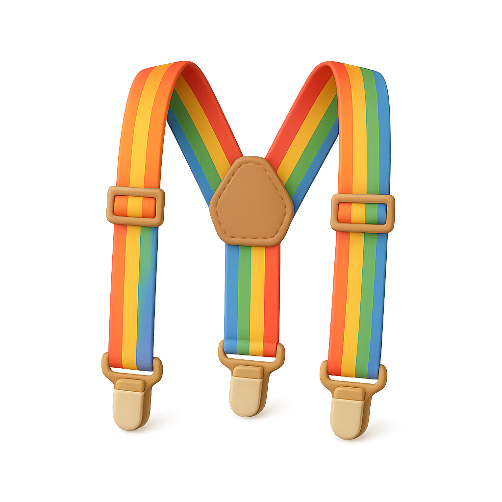 Rainbow Suspenders