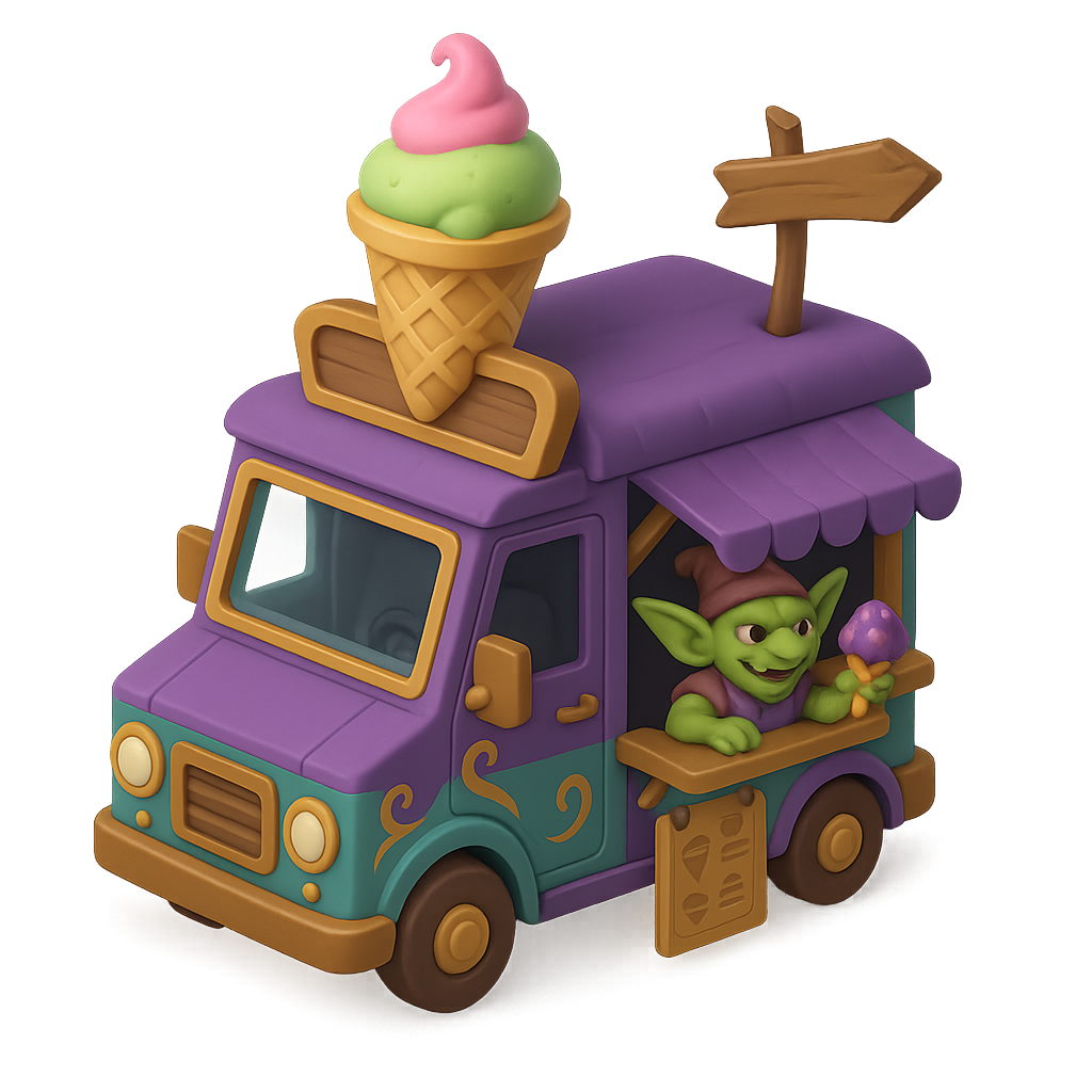 Goblin Ice Cream Truck