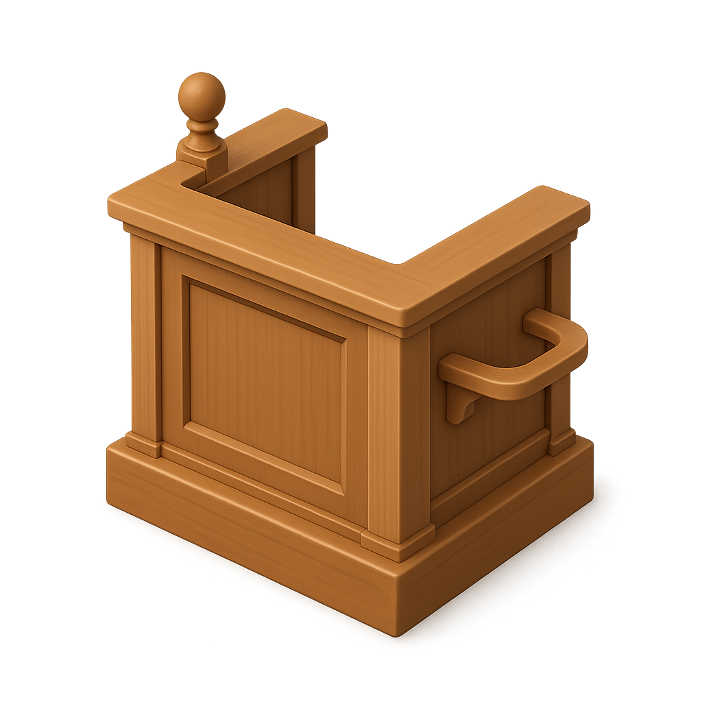 Court Room Witness Stand