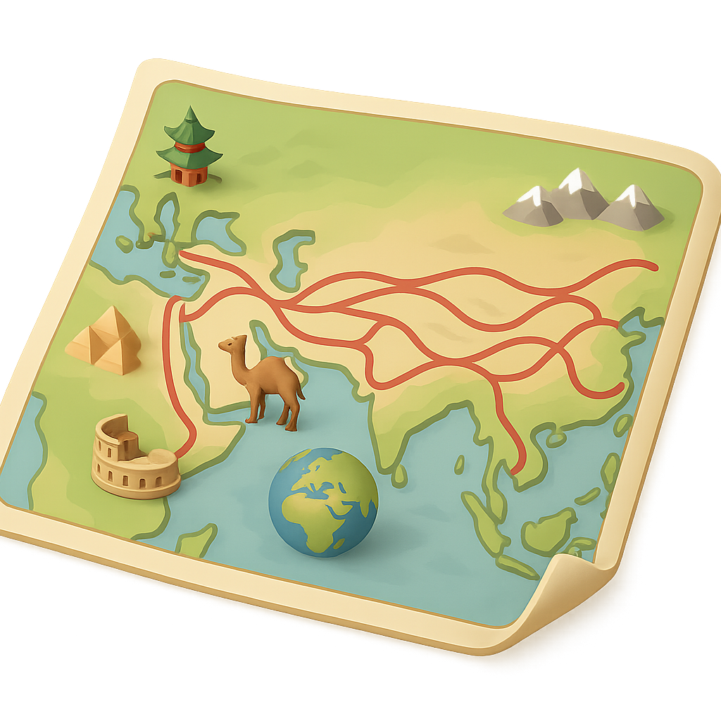 Silk Road Map