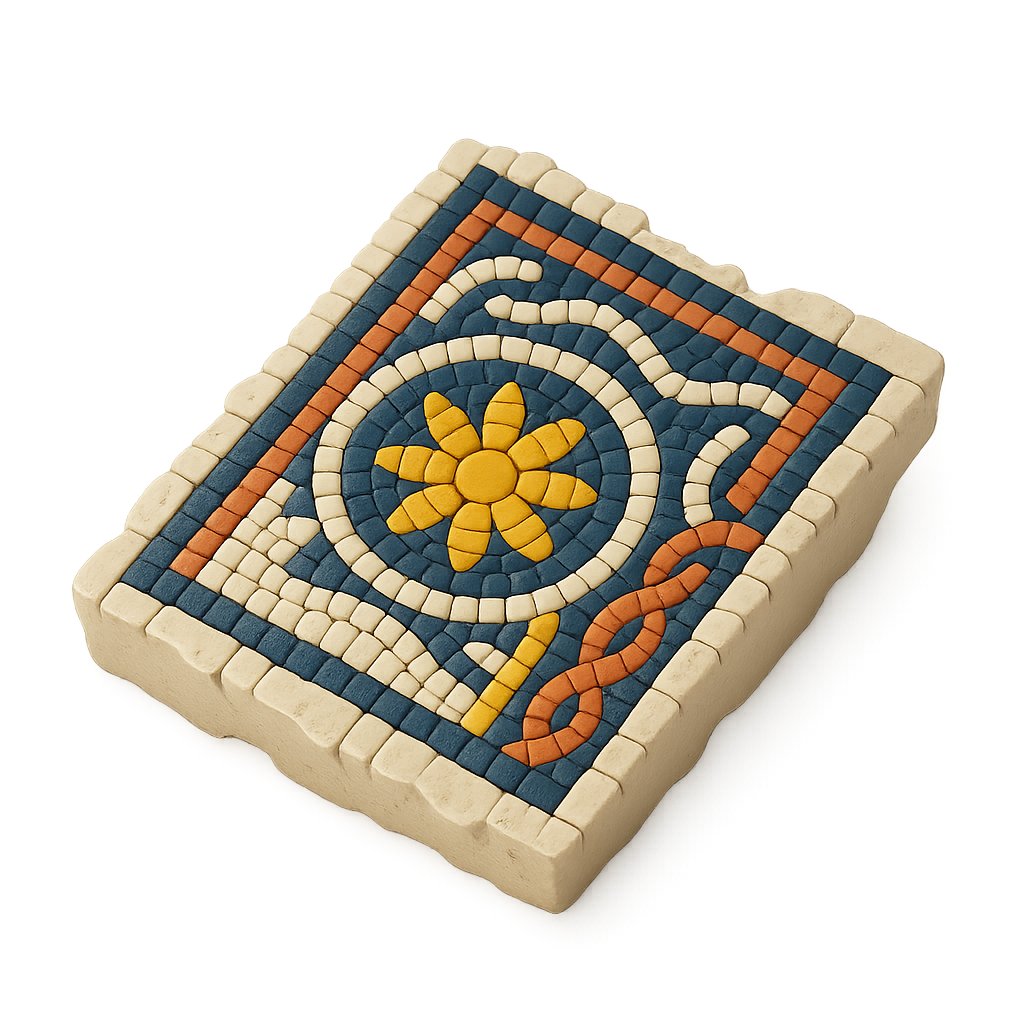 Byzantine Mosaic Fragment