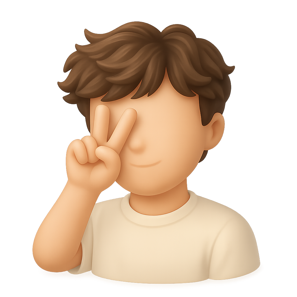 Boy Peace Sign