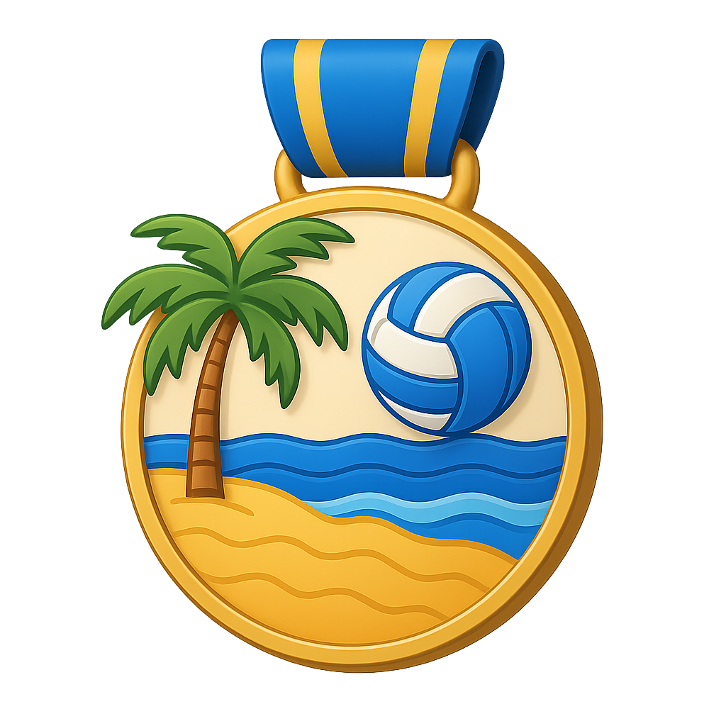 Beach Volleyball Medal