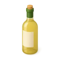 White Wine Bottle