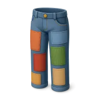 Patchwork Jeans