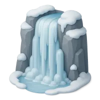Frozen Waterfall