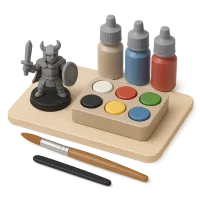 Tabletop Miniature Painting Kit