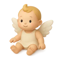 Baby Doll with Wings