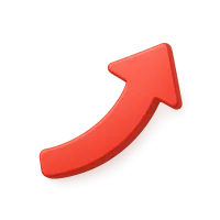 Red Up Arrow