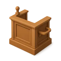 Court Room Witness Stand