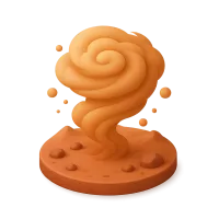 Martian Dust Storm