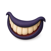 Cheshire Cat Smile