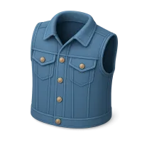Denim vest