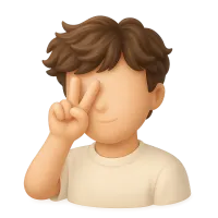 Boy Peace Sign