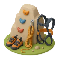 Rock climbing
