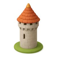 Castle turret