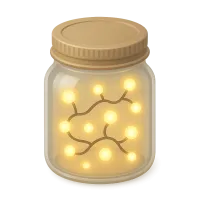 Fairy Light Jar