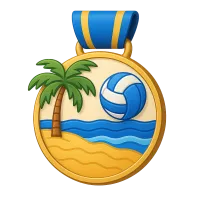 Beach Volleyball Medal