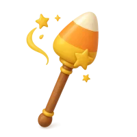 Candy Corn Scepter