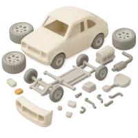 Model Car Parts