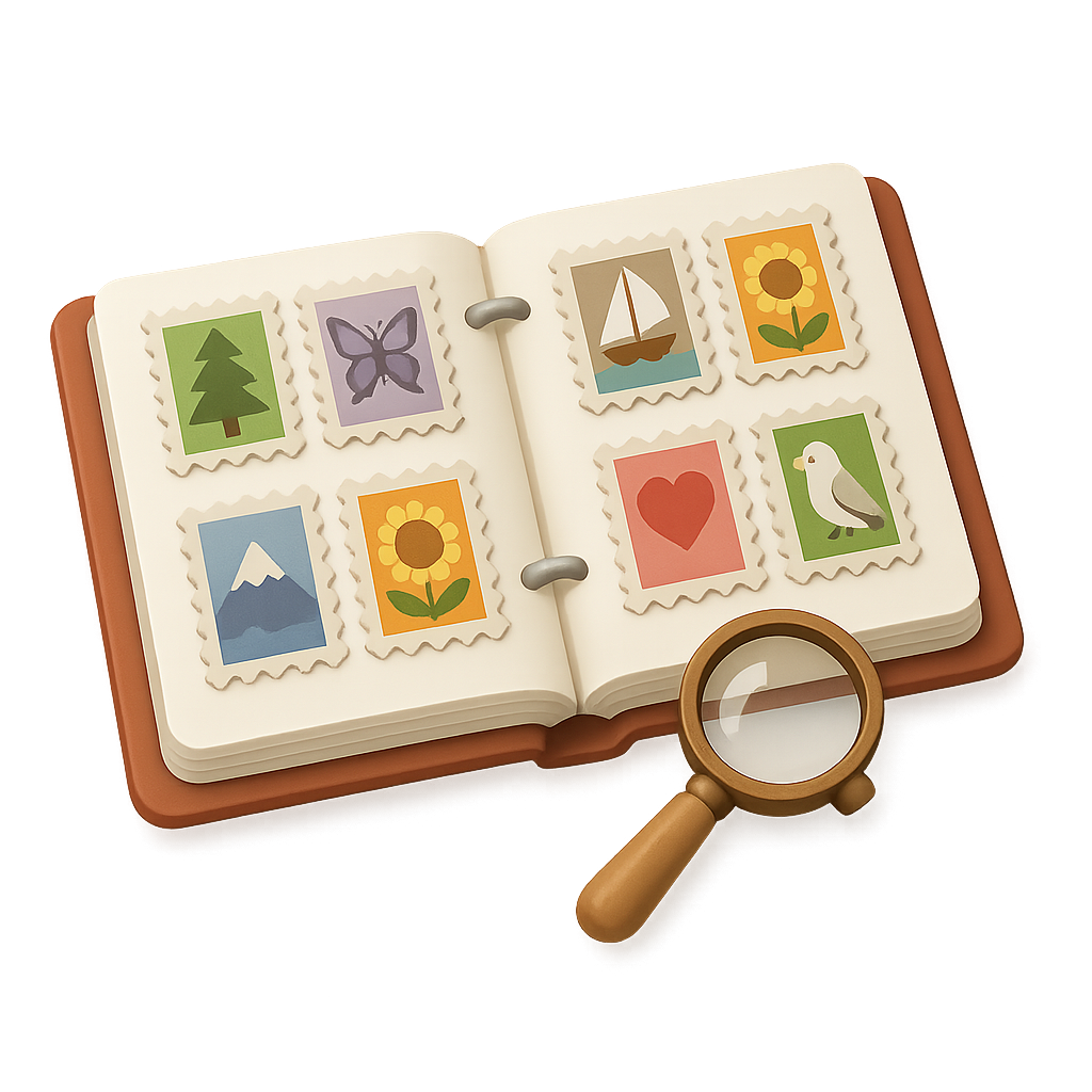 Stamp Collecting Album