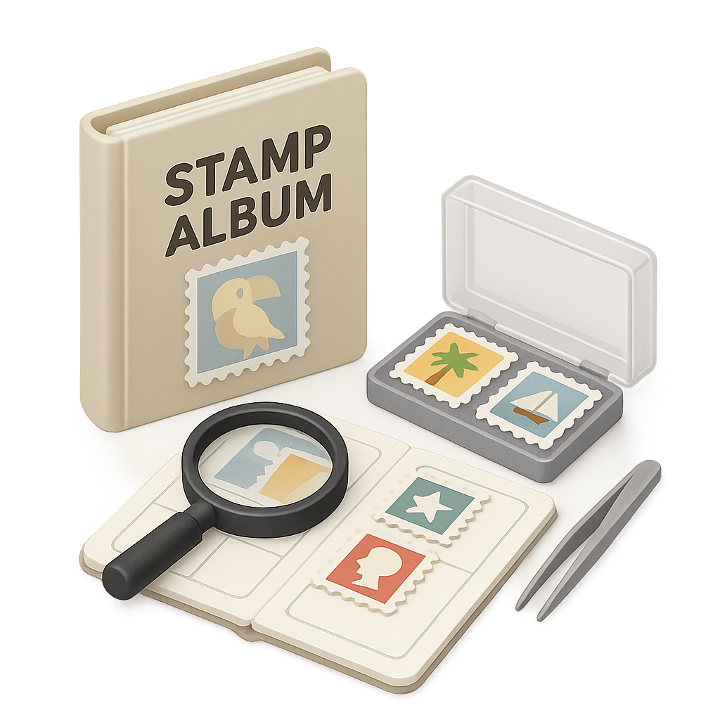 Stamp Collecting Kit